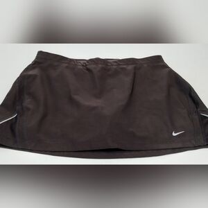 Nike Dark Brown Athletic Skort Skirt